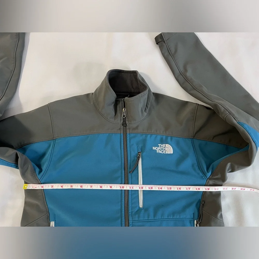 The North Face Apex Bionic Jacket Men’s Sz Small Blue Softshell Outdoor Full Zip